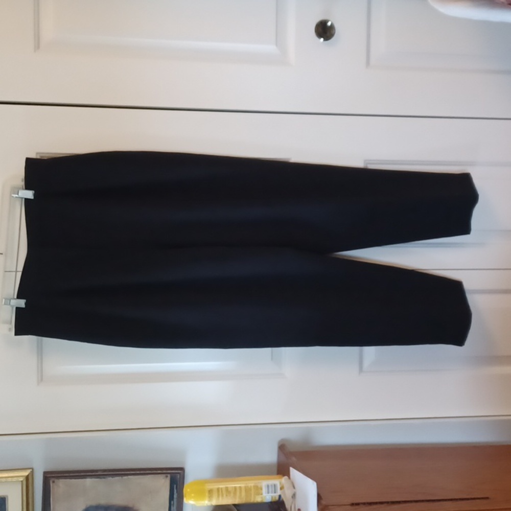 Worthington stretch black pants.  High waist
